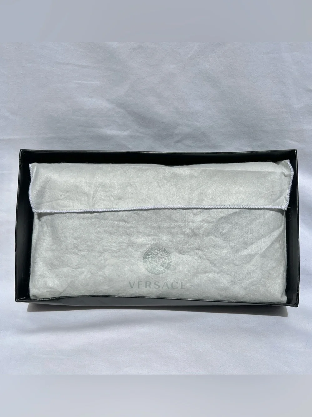 NEW $725 VERSACE Bottle Green Leather GOLD MEDUSA LOGO LargeContinental WALLET